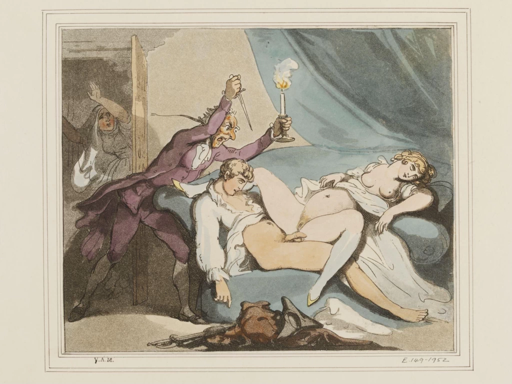 Thomas Rowlandson-105-La vendetta
